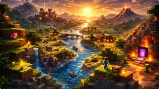 BigMineWorld - банер сервера